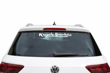 Autokleber Schrift "Ländlertrio Rusch Büeblä"